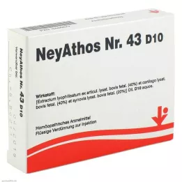 NEYATHOS No.43 D 10 ampuller, 5X2 ml
