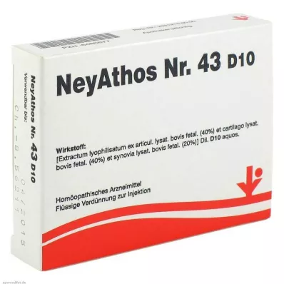 NEYATHOS No.43 D 10 ampuller, 5X2 ml