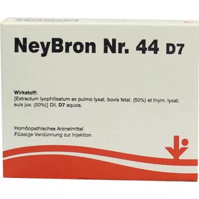 NEYBRON No.44 D 7 ampuller, 5X2 ml