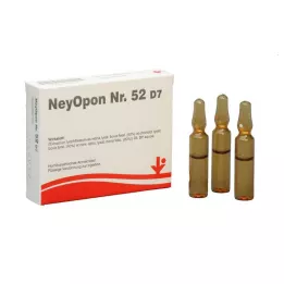 NEYOPON No.52 D 7 ampuller, 5X2 ml