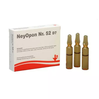 Neyopon No.52 D 7 ampuller, 5X2 ml