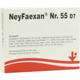 NEYFAEXAN No.55 D 7 ampuller, 5X2 ml