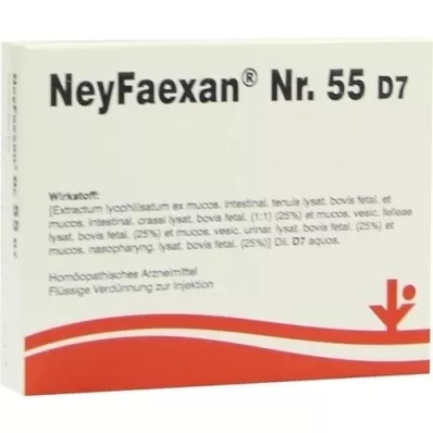 NEYFAEXAN No.55 D 7 ampuller, 5X2 ml