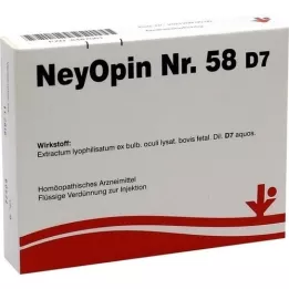 NEYOPIN No.58 D 7 ampuller, 5X2 ml