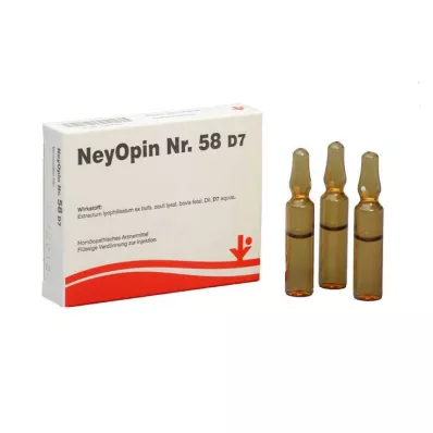NEYOPIN No.58 D 7 ampuller, 5X2 ml