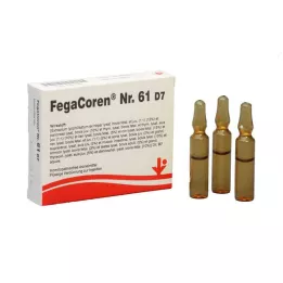 FEGACOREN No.61 D 7 ampuller, 5X2 ml