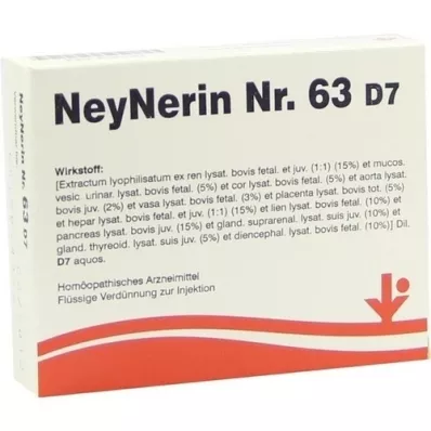 NEYNERIN No.63 D 7 ampuller, 5X2 ml