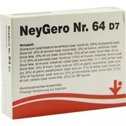 NEYGERO No.64 D 7 ampuller, 5X2 ml