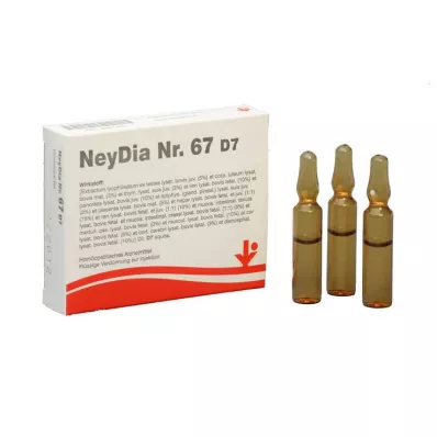 Neydia No.67 D 7 ampuller, 5X2 ml