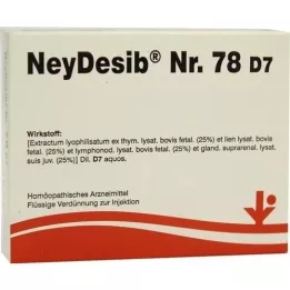 NEYDESIB No.78 D 7 ampuller, 5X2 ml