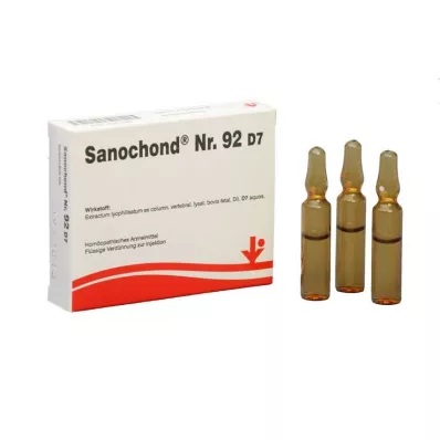 Sanochond No.92 D 7 ampuller, 5X2 ml