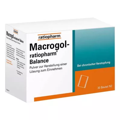 Macrogol ratiopharm Balance pulver til oral H.e. løsning, 30 stk