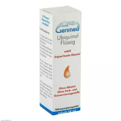 Q10 GERIMED Ubiquinol flydende, 50 ml