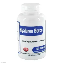 HYALURON BERCO Injuv-kapsler, 120 kapsler
