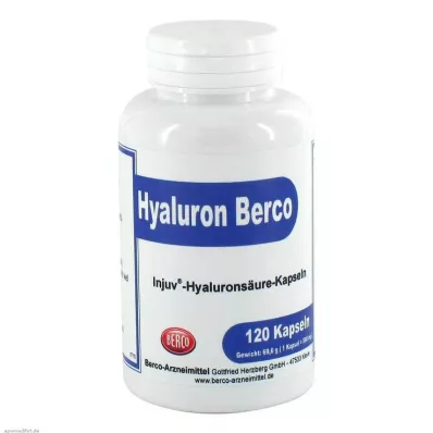 HYALURON BERCO Injuv-kapsler, 120 kapsler