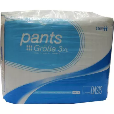 Param Pants Basic Str. 3 XL, 16 stk
