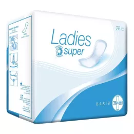 PARAM LADIES Incont.pads basic super, 28 stk