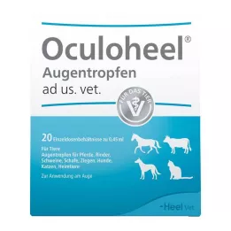 OCULOHEEL Øjendråber ad us.vet.enkeltdosis pipette, 20 stk