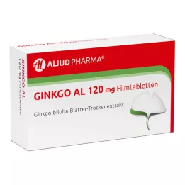 GINKGO AL 120 mg filmovertrukne tabletter, 30 stk
