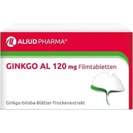 GINKGO AL 120 mg filmovertrukne tabletter, 120 stk