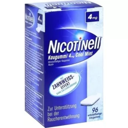 NICOTINELL Tyggegummi Cool Mint 4 mg, 96 stk