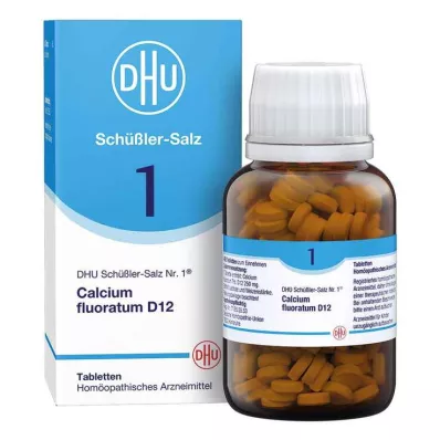 BIOCHEMIE DHU 1 Calcium fluoratum D 12 tabletter, 420 stk