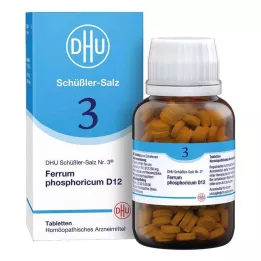 BIOCHEMIE DHU 3 Ferrum phosphoricum D 12 Tabletter, 420 Kapsler