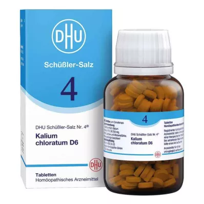 DHU Schüßler salt nr. 4 kaliumchloratum D6 tabletter, 420 stk