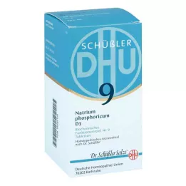 BIOCHEMIE DHU 9 Natrium phosphoricum D 3 Tabletter, 420 Kapsler