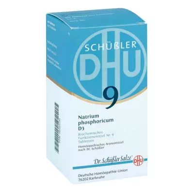 BIOCHEMIE DHU 9 Natrium phosphoricum D 3 Tabletter, 420 Kapsler