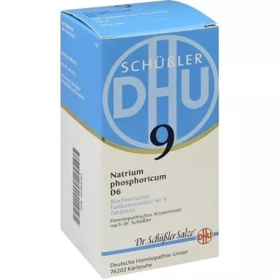 BIOCHEMIE DHU 9 Natrium phosphoricum D 6 Tabletter, 420 Kapsler