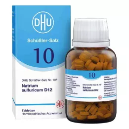BIOCHEMIE DHU 10 Natrium sulfuricum D 12 tabletter, 420 stk