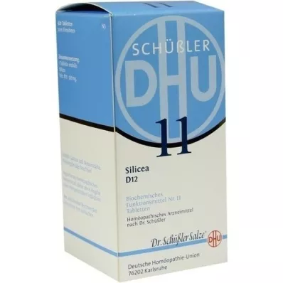 BIOCHEMIE DHU 11 Silicea D 12 Tabletter, 420 Kapsler