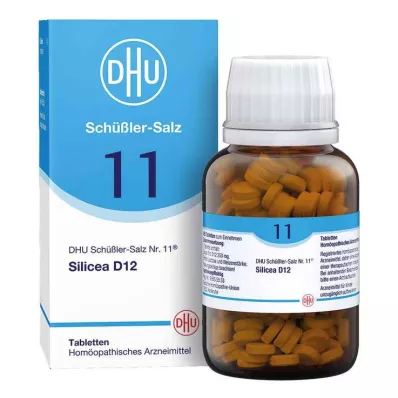 BIOCHEMIE DHU 11 Silicea D 12 Tabletter, 420 Kapsler