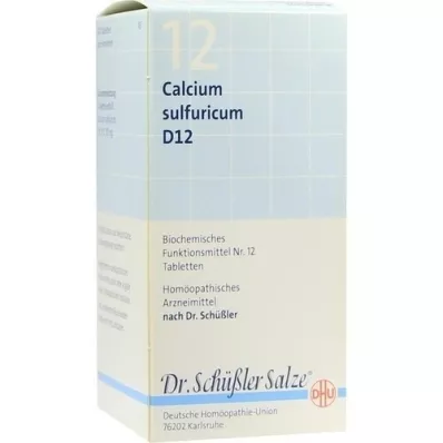 BIOCHEMIE DHU 12 Calcium sulphuricum D 12 tabletter, 420 kapsler