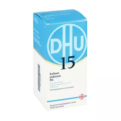 BIOCHEMIE DHU 15 Kalium iodatum D 6 tabletter, 420 stk