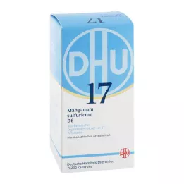 BIOCHEMIE DHU 17 Manganum sulphuricum D 6 tabletter, 420 kapsler