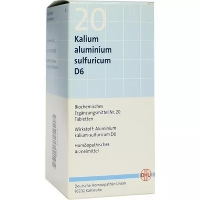 BIOCHEMIE DHU 20 Kaliumalun.svovl.D 6 tabletter, 420 stk