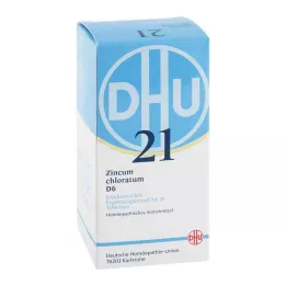 BIOCHEMIE DHU 21 Zincum chloratum D 6 Tabletter, 420 Kapsler