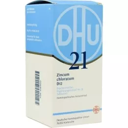 BIOCHEMIE DHU 21 Zincum chloratum D 12 tabletter, 420 kapsler