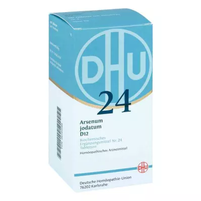 BIOCHEMIE DHU 24 Arsenum iodatum D 12 tabletter, 420 stk