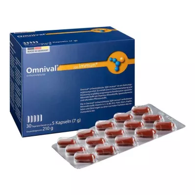 OMNIVAL orthomolekul.2OH immune 30 TP kapsler, 150 stk