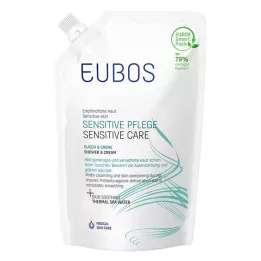 EUBOS SENSITIVE Bruser &amp; Creme-refill, 400 ml