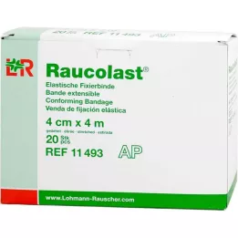 ELAFIX BINDEN Raucolast 4 cm uden cellofan, 20 stk