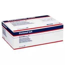 ELASTOMULL selvklæbende 8 cmx20 m fikseringsbandage, 6 stk
