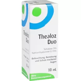 THEALOZ Duo øjendråber, 10 ml