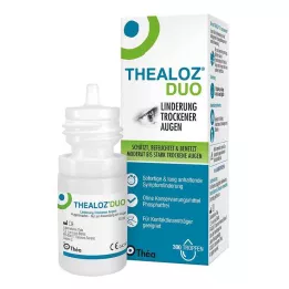 THEALOZ Duo øjendråber, 10 ml