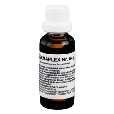 Regenaplex nr. 64 g dråber, 30 ml