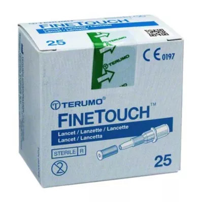 TERUMO FineTouch engangslancetter, 25 stk