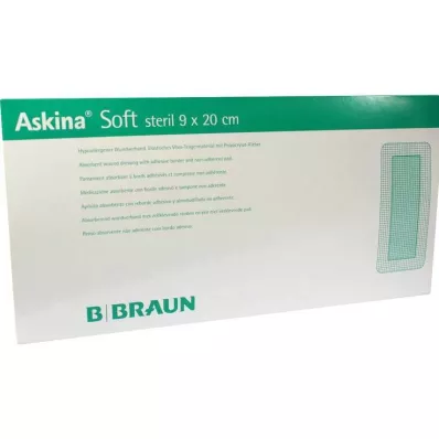 ASKINA Blød sårbandage 9x20 cm steril, 30 stk ASKINA Blød sårbandage 9x20 cm steril, 30 stk
